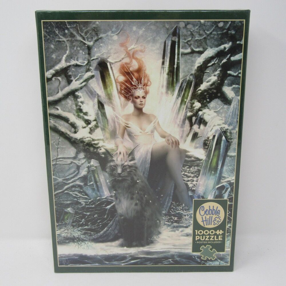Cobble Hill Ice Queen Jigsaw Puzzle 1000+ Pieces Fantasy Art New Sealed